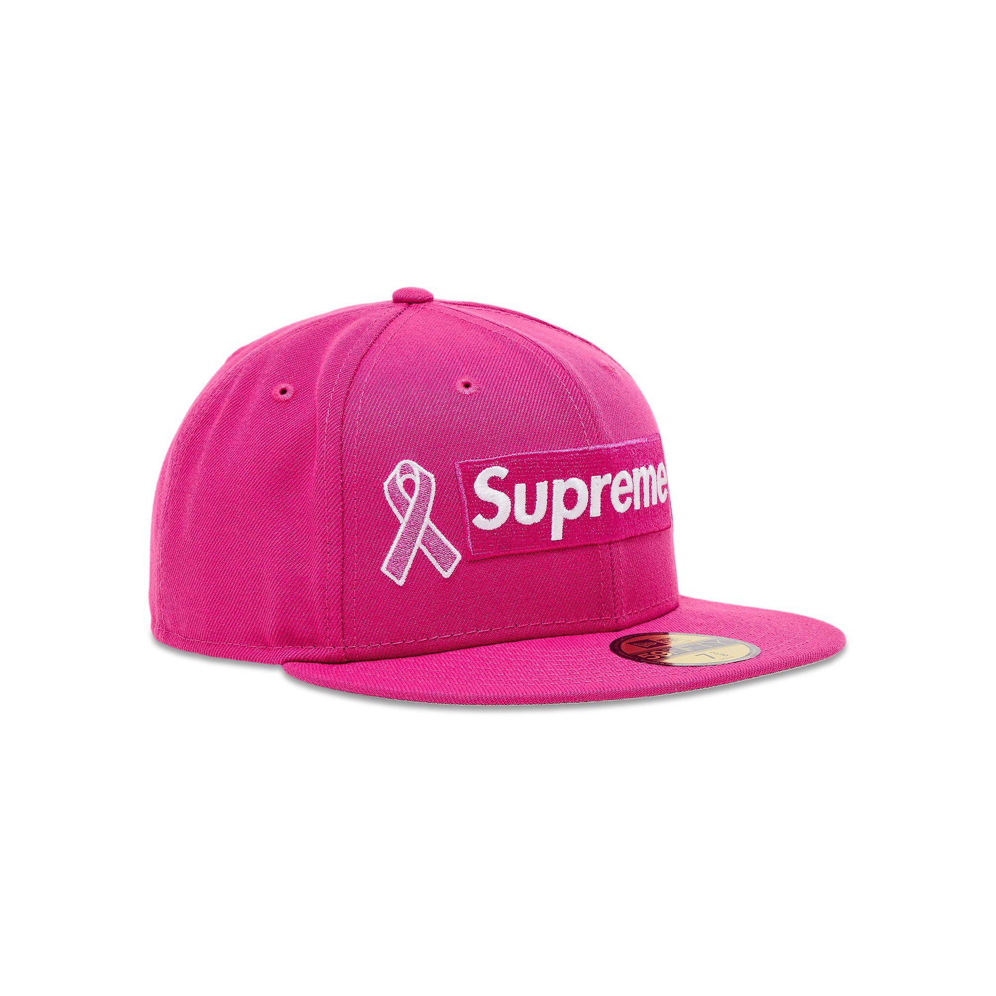 Buy Supreme New Era Breast Cancer Awareness Box Logo 'Pink