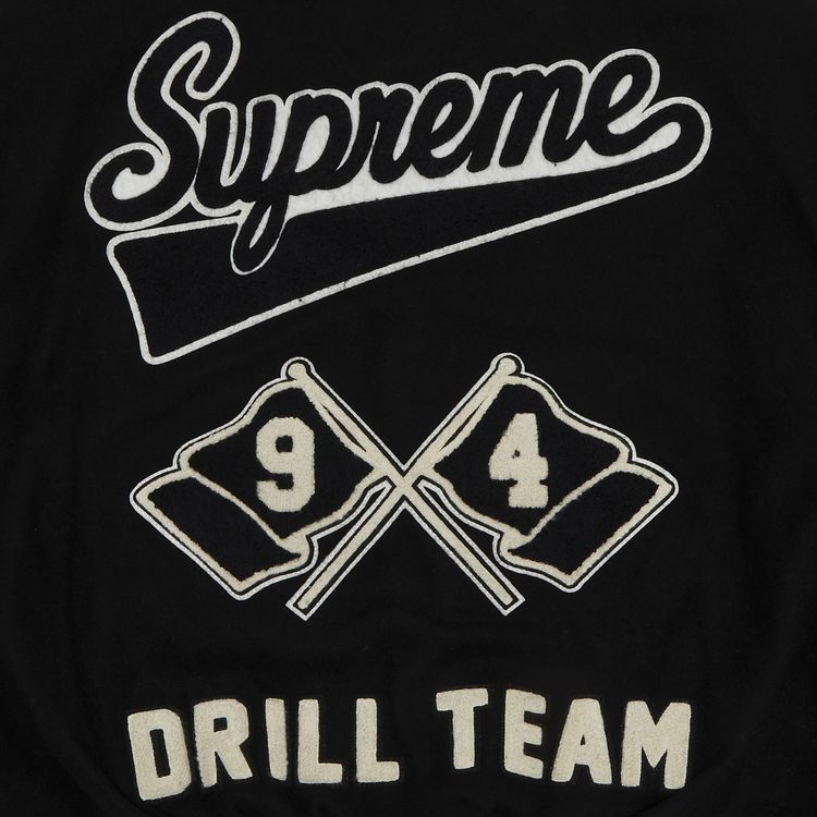 Supreme Drill Team Varsity Jacket Black