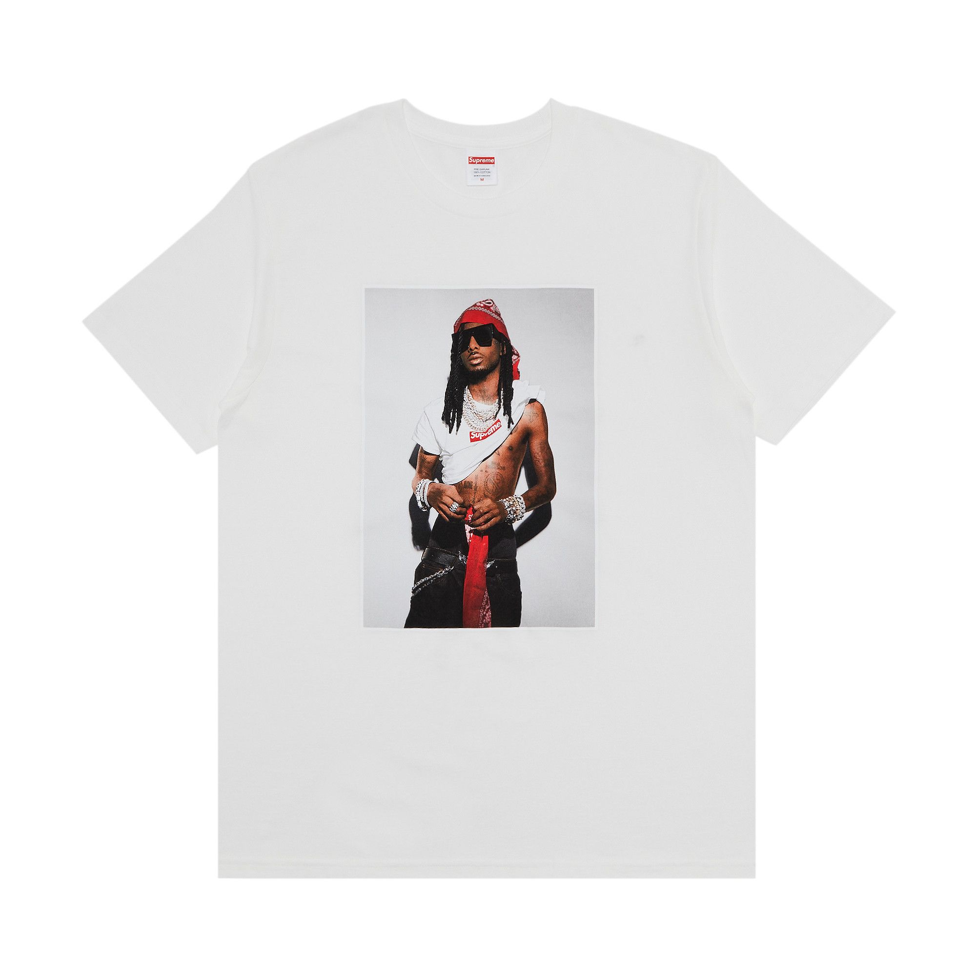 Buy Supreme Playboi Carti Tee 'White' - FW25T50 WHITE | GOAT