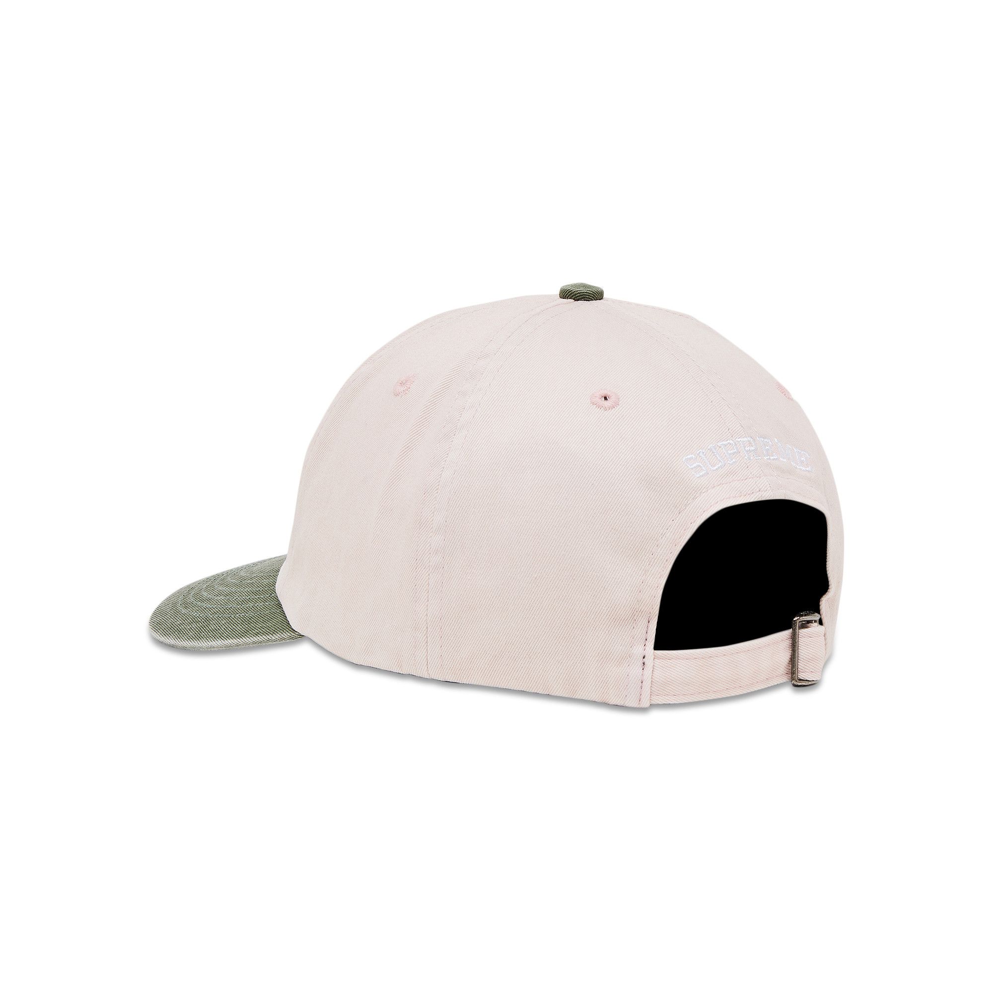 帽子 Supreme 2-Tone S Logo 6-Panel Light Pink Buy Supreme Pigment Coated 2-Tone S Logo 6-Panel 'Light Pink