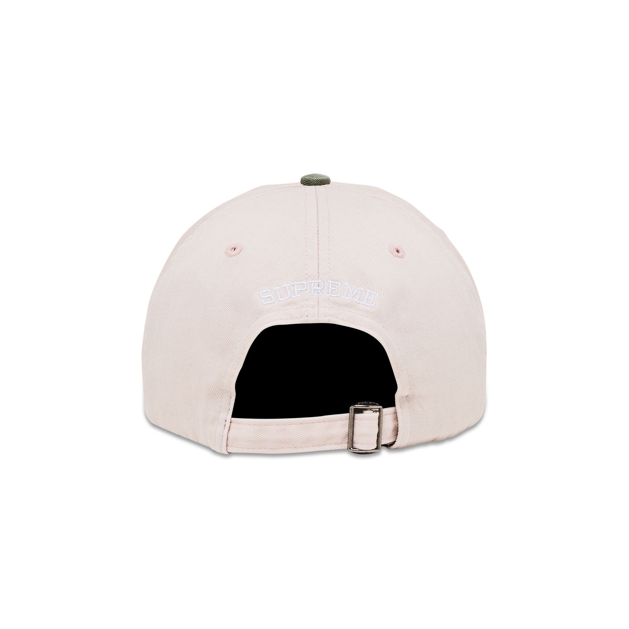 Buy Supreme Pigment Coated 2-Tone S Logo 6-Panel 'Light Pink