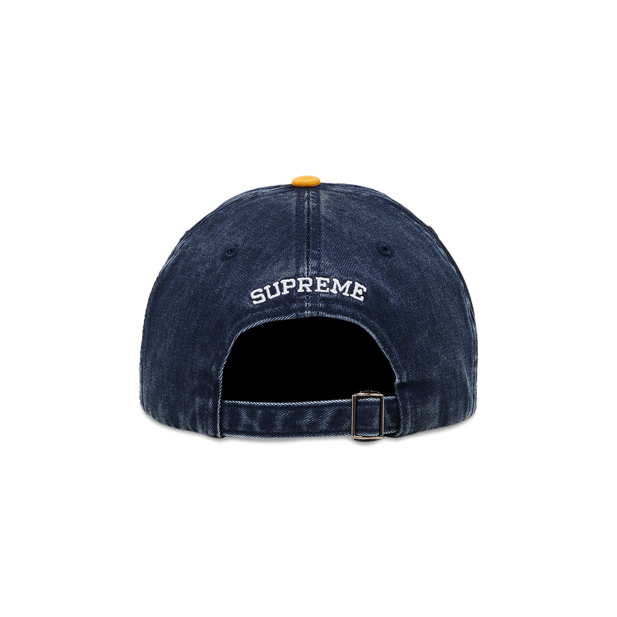 supreme VELET 2ーTONE 6-PANEL NAVY Buy Supreme Velvet 2-Tone 6