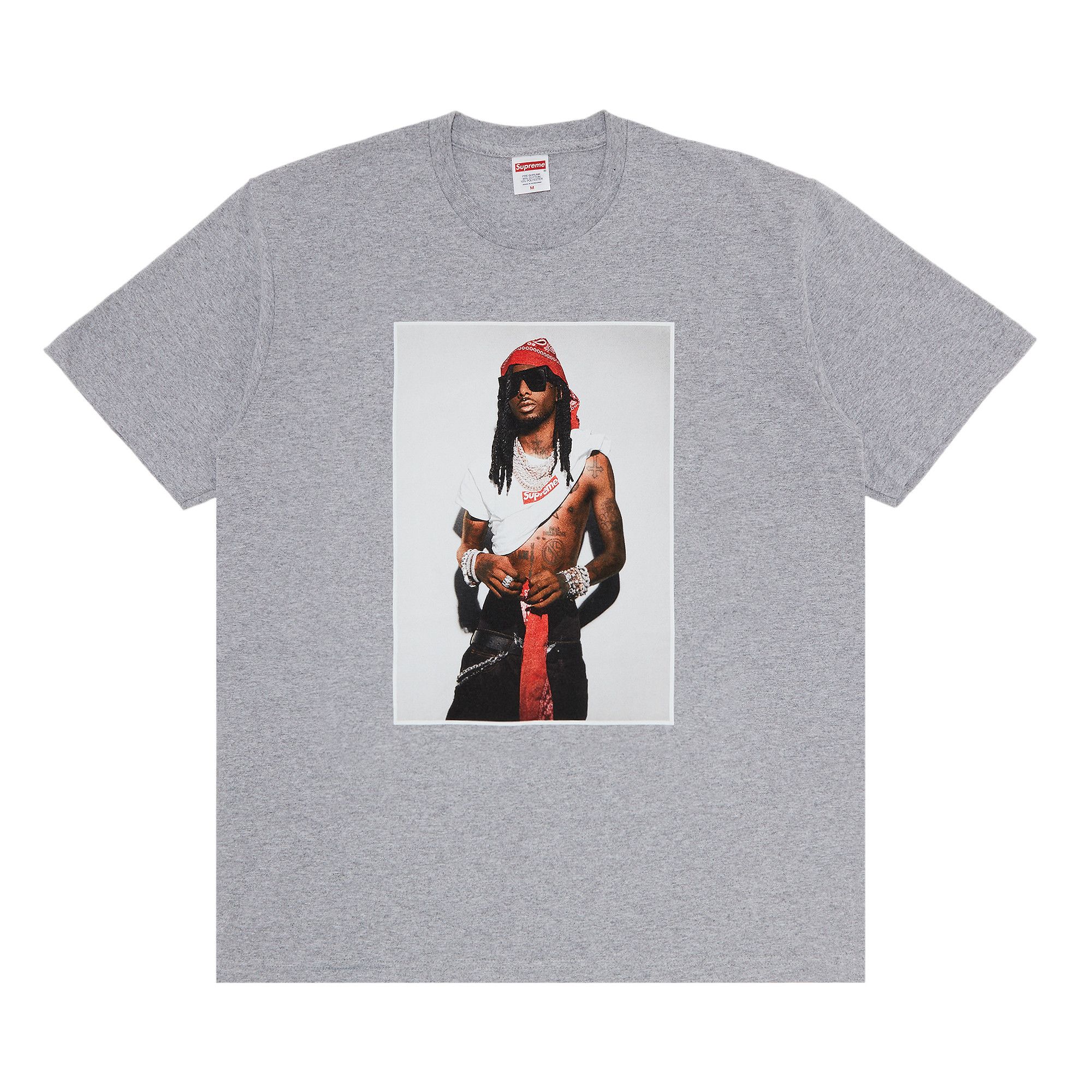 Buy Supreme Playboi Carti Tee 'Heather Grey' - FW25T50