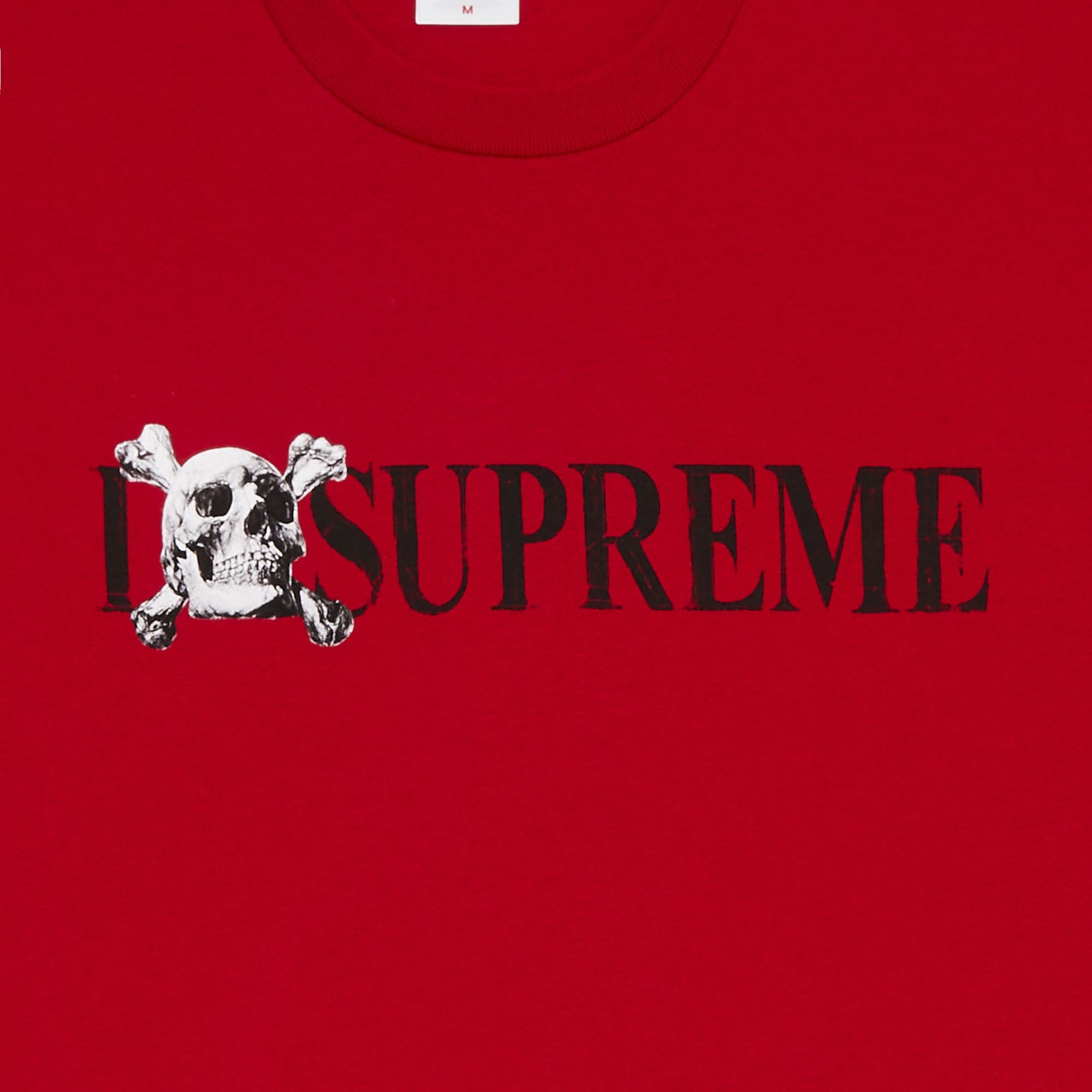Buy Supreme Skull Tee 'Red' - FW25T48 RED | GOAT