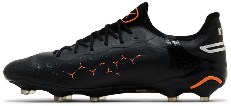 Puma King Ultimate FG AG Eclipse Pack   Black Ultra Orange