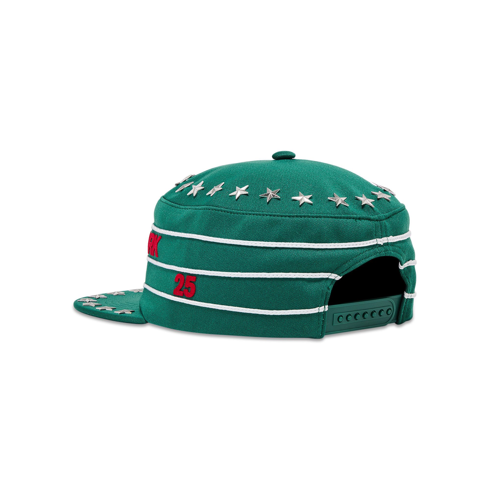 Buy Supreme Stars Studded Pillbox Hat 'Dark Green' - FW25H67 DARK