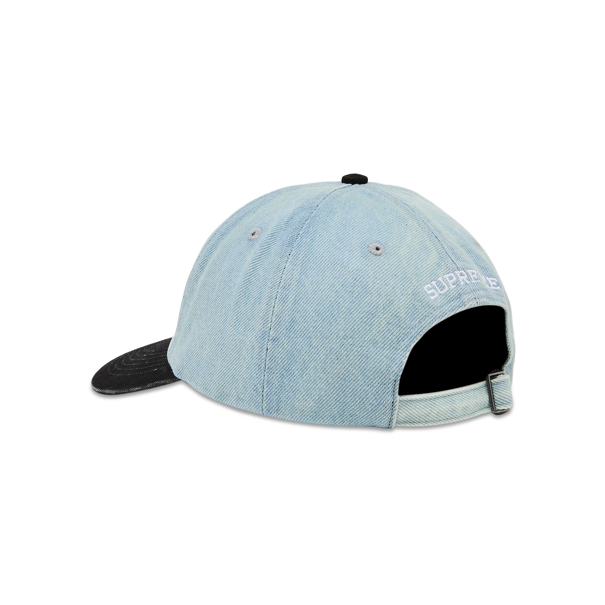 Buy Supreme Pigment Coated 2-Tone S Logo 6-Panel 'Denim