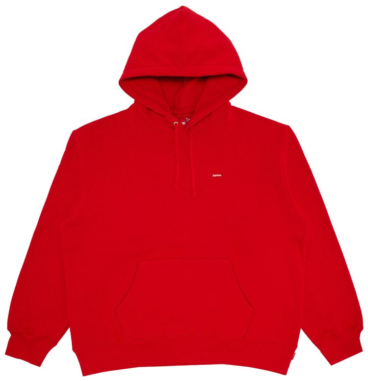 Supreme Small Box Hooded Sweatshirt Red