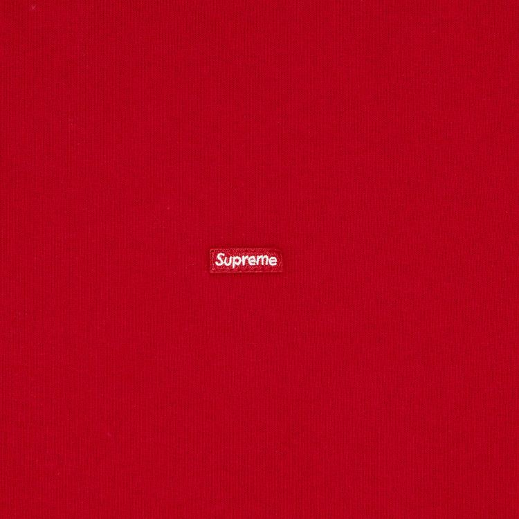 Supreme Small Box Hooded Sweatshirt Red