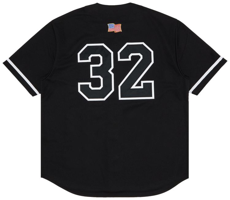 Supreme Swords Baseball Jersey Black