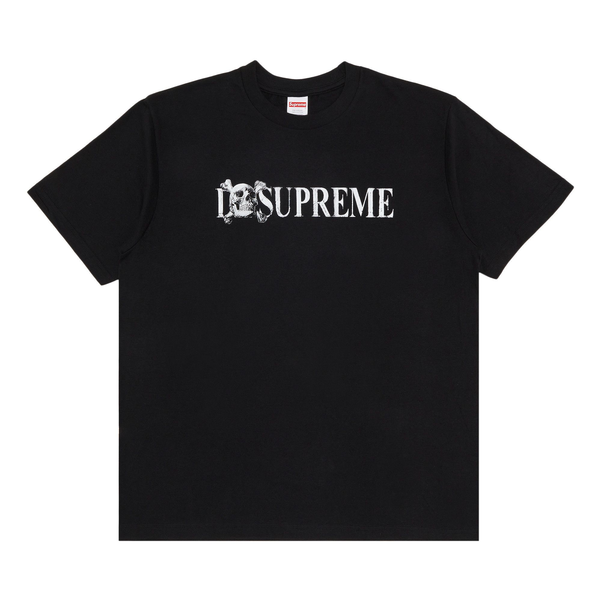Buy Supreme Skull Tee 'Black' - FW25T48 BLACK | GOAT