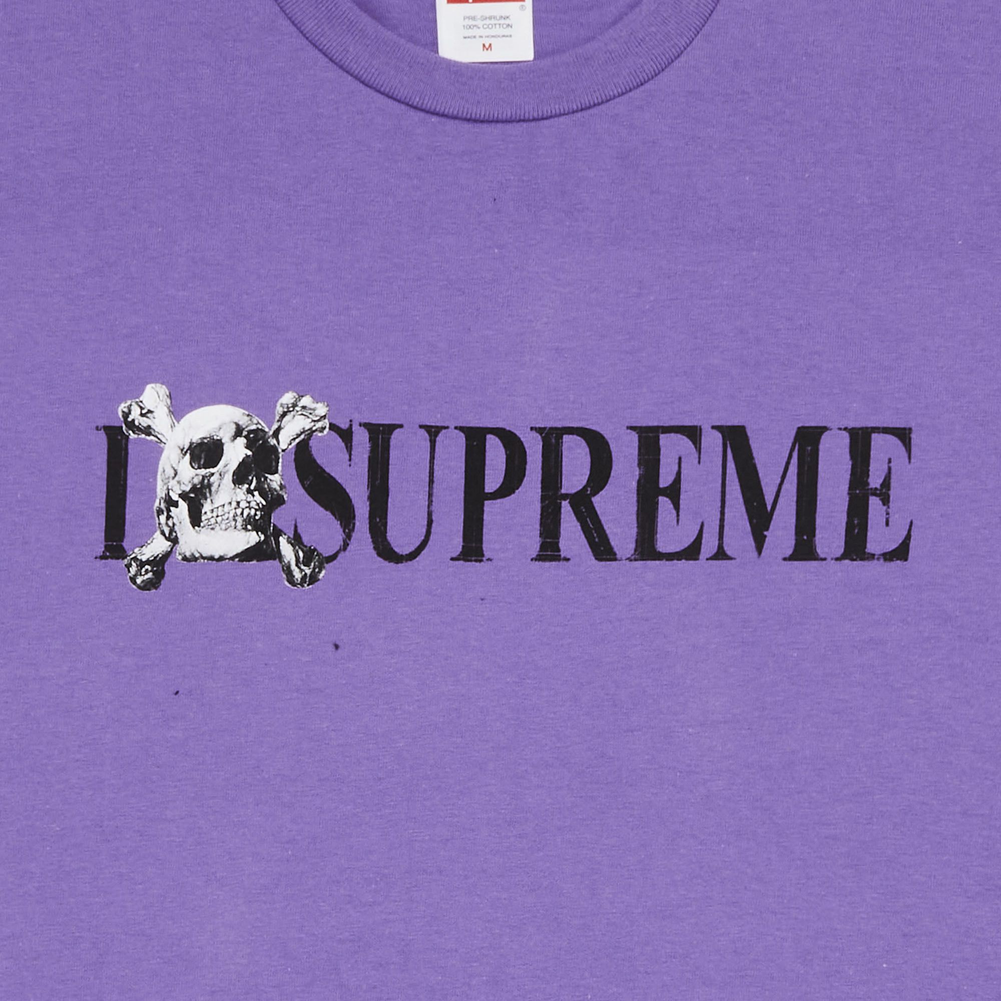 SUPREME ステンシル ウェビング ブーニー ／ パープル Buy Supreme Skull Tee 'Purple' - FW25T48 PURPLE | GOAT