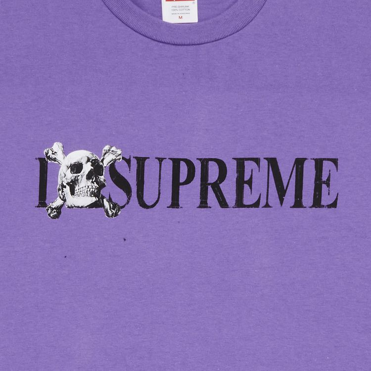 Supreme Skull Tee Purple