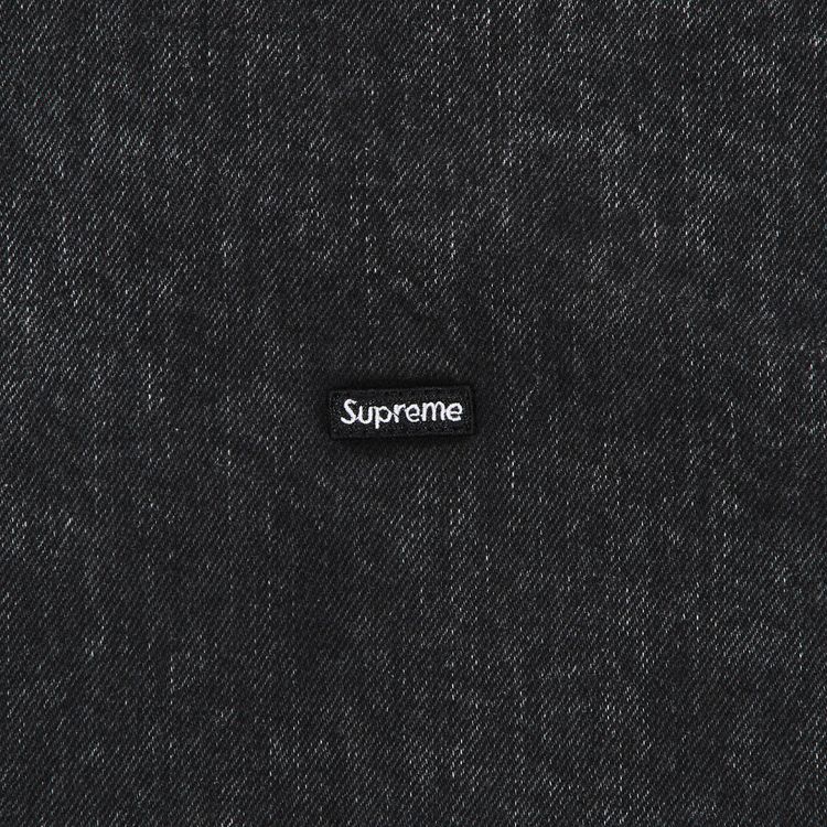Supreme Small Box Denim Shirt Black