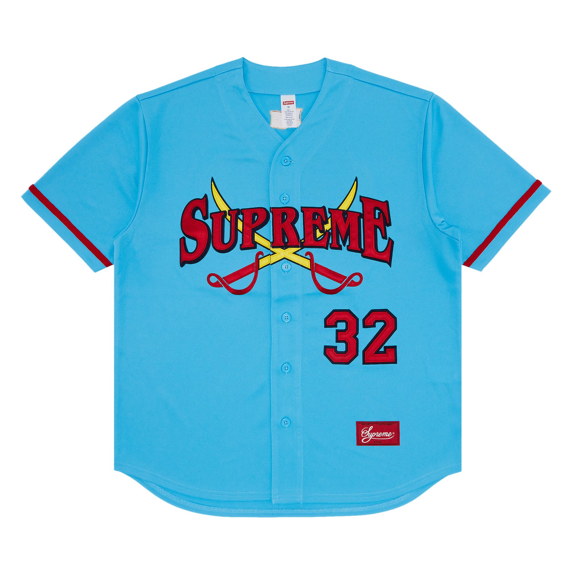 ウェア Supreme  Baseball Shirt Supreme Snap-Off Sleeve L S Baseball Top (SS22) - $128