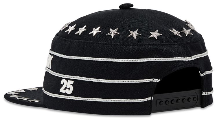 Supreme Stars Studded Pillbox Hat Black