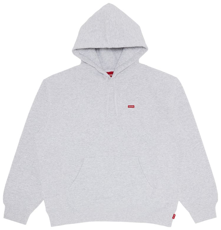 Supreme Small Box Hooded Sweatshirt Ash Grey