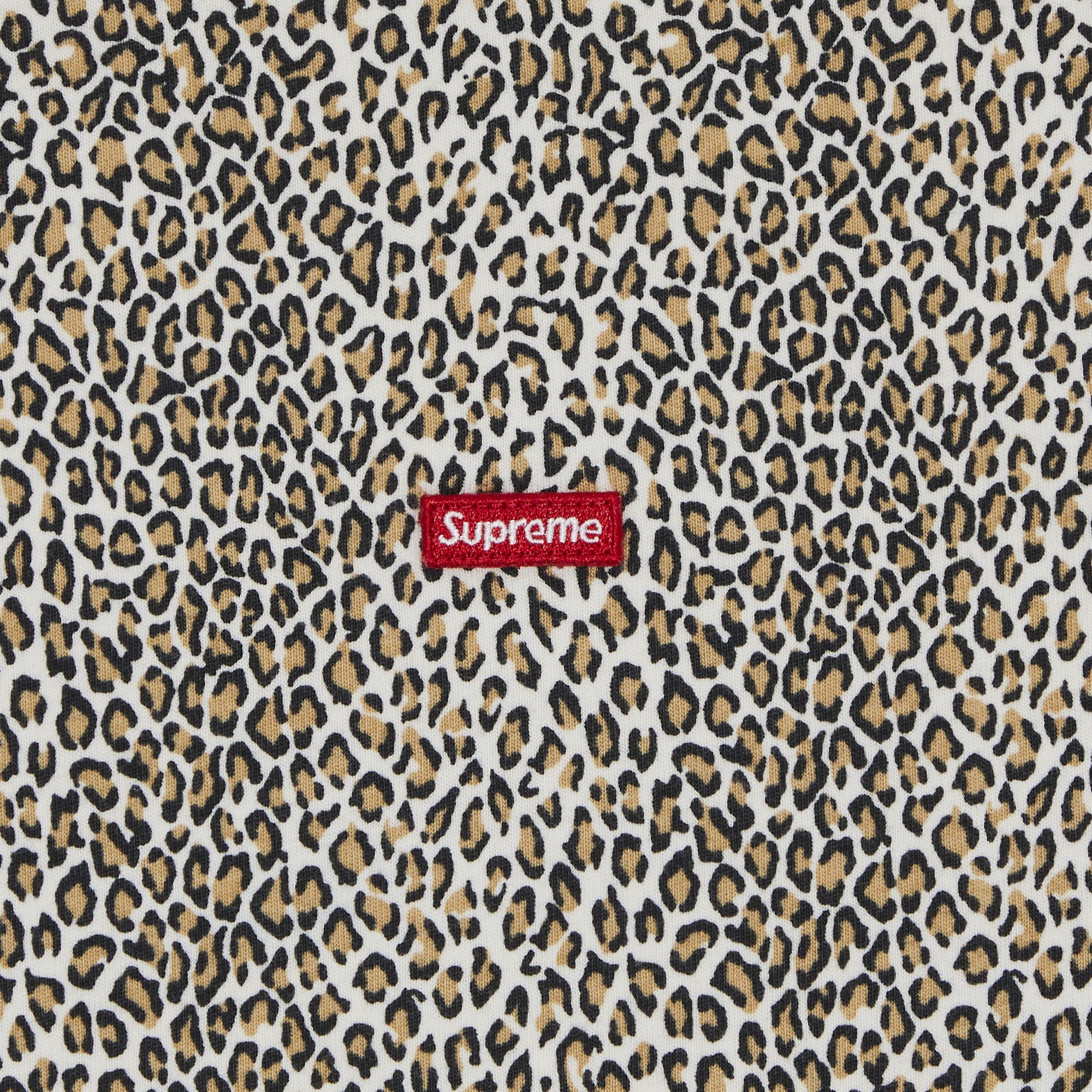 Buy Supreme Small Box Tee 'Leopard' - FW25KN5 LEOPARD | GOAT