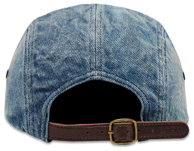 Supreme Washed Chino Twill Camp Cap Denim