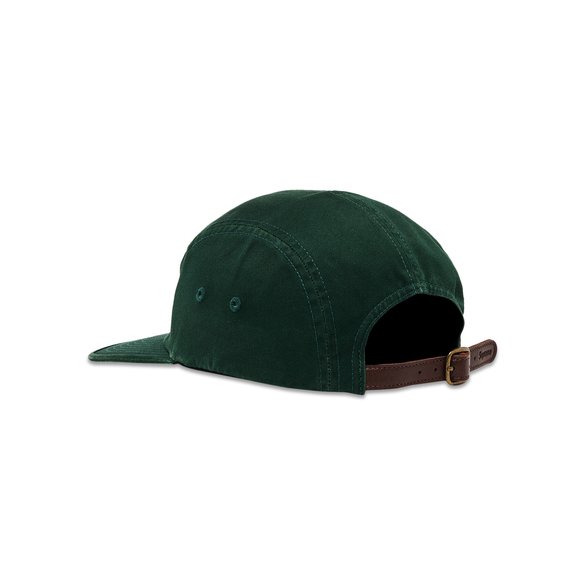 Buy Supreme Washed Chino Twill Camp Cap 'Pine' - FW25H39 PINE | GOAT