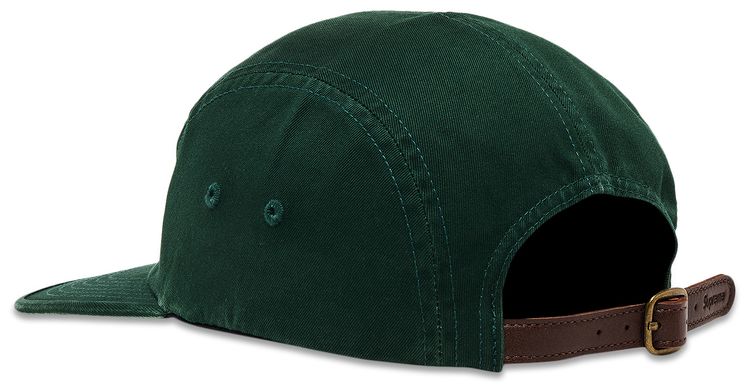 Supreme Washed Chino Twill Camp Cap Pine