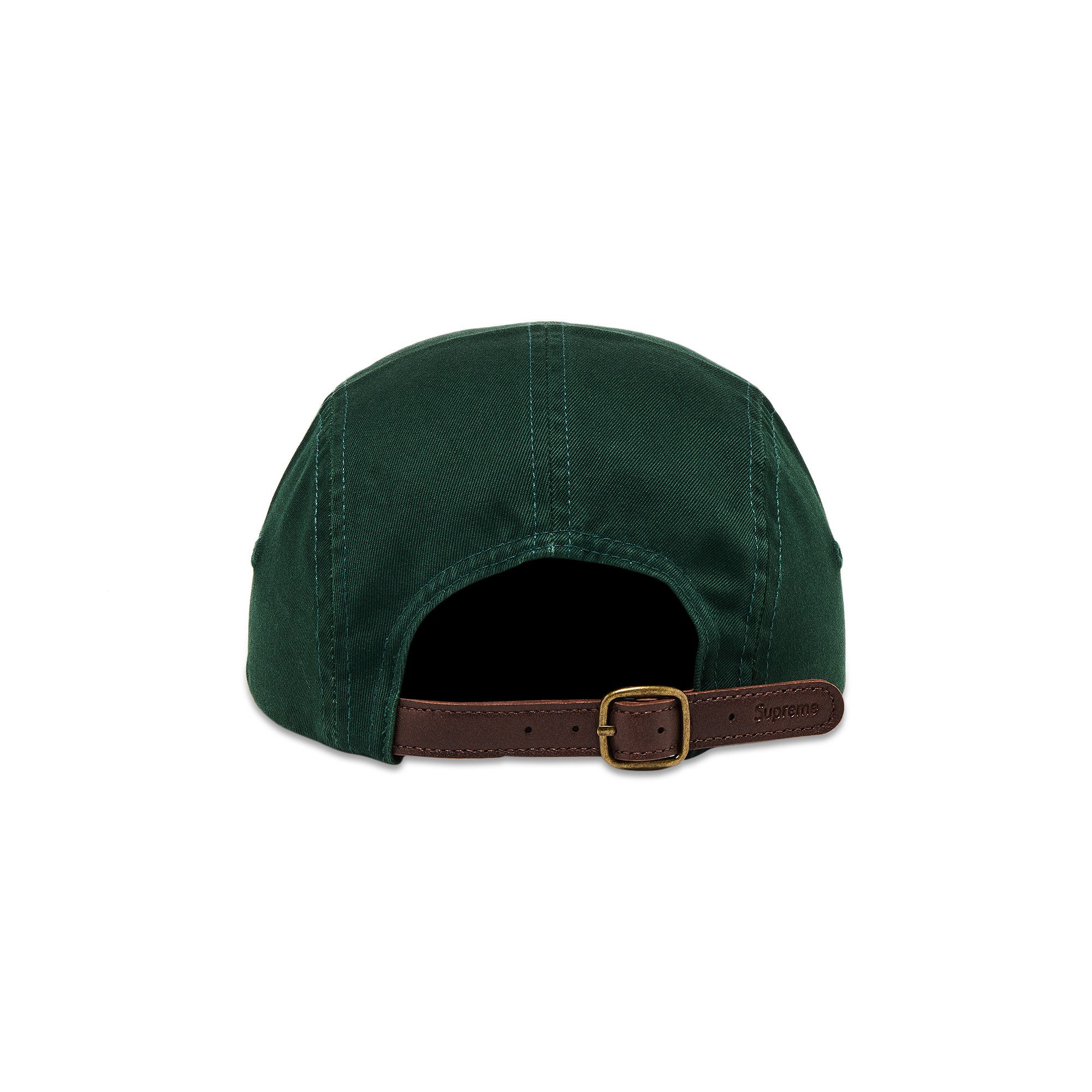 Buy Supreme Washed Chino Twill Camp Cap 'Pine' - FW25H39 PINE | GOAT