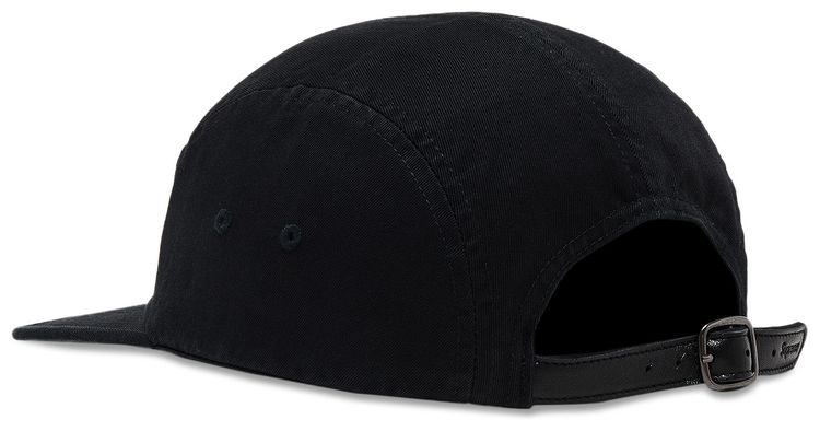 Supreme Washed Chino Twill Camp Cap Black