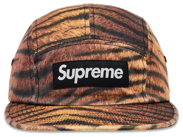 Buy Supreme Washed Chino Twill Camp Cap 'Tiger' FW25H39 TIGER