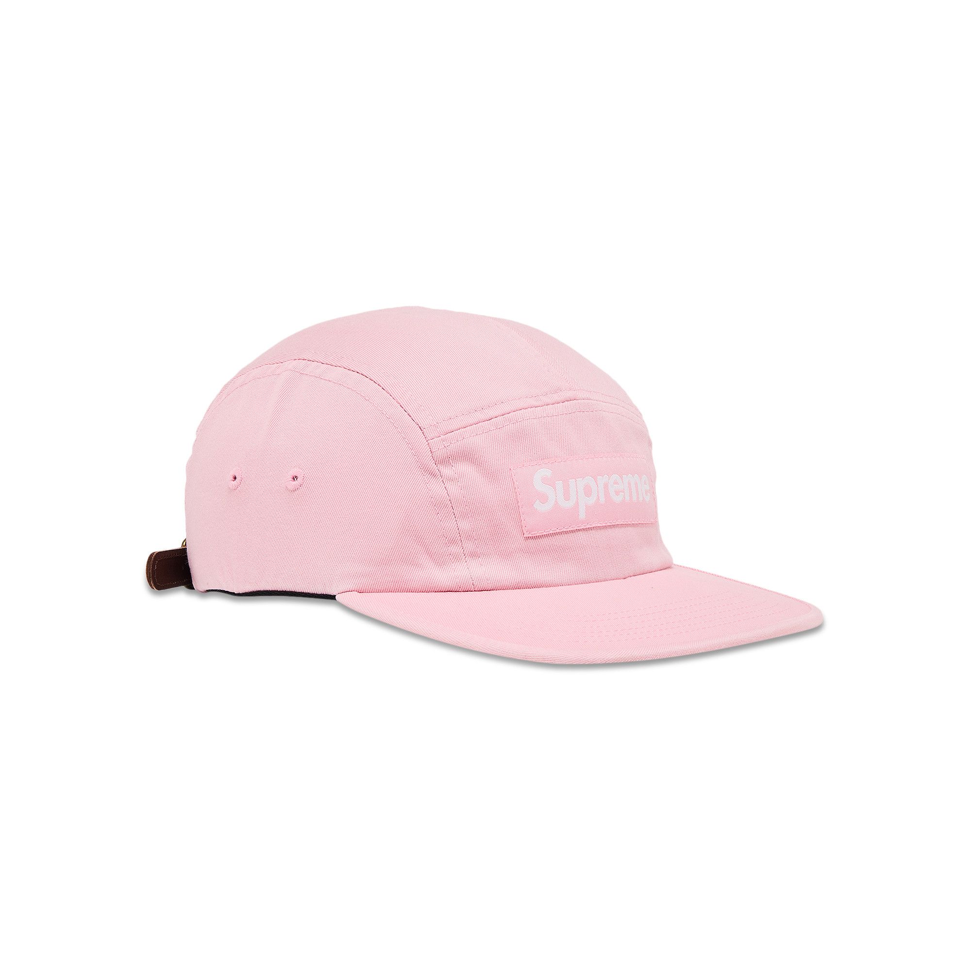 帽子 Supreme Washed Chino Twill Camp Cap Pink Buy Supreme Washed Chino Twill Camp Cap 'Pink' - FW25H39 PINK