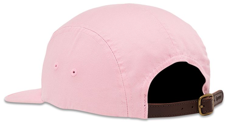 Supreme Washed Chino Twill Camp Cap Pink