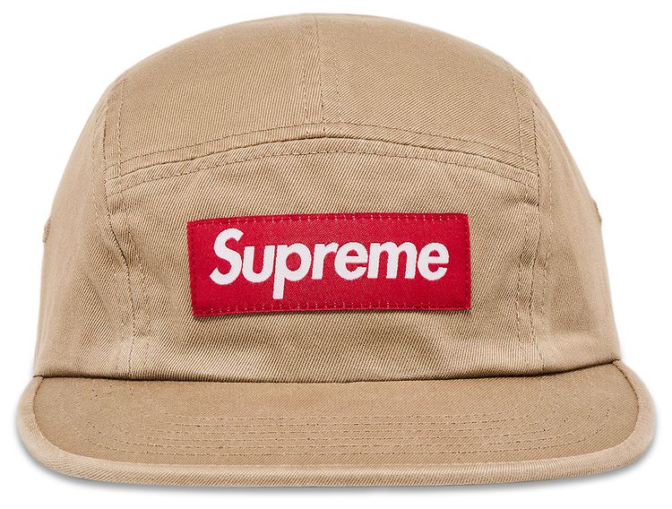 Supreme Washed Chino Twill Camp Cap Tan