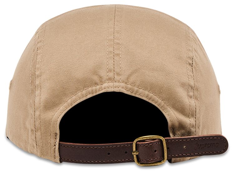 Supreme Washed Chino Twill Camp Cap Tan
