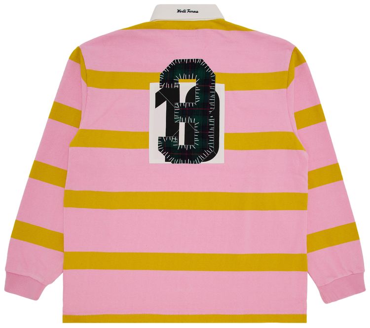 Supreme Stripe Rugby Pink