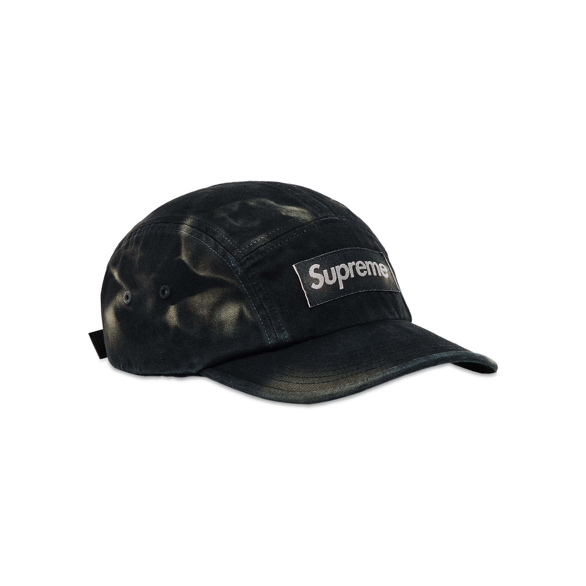 帽子 supreme Overdyed Camp Cap Black Supreme Overdyed Camp Cap (FW25) - $48