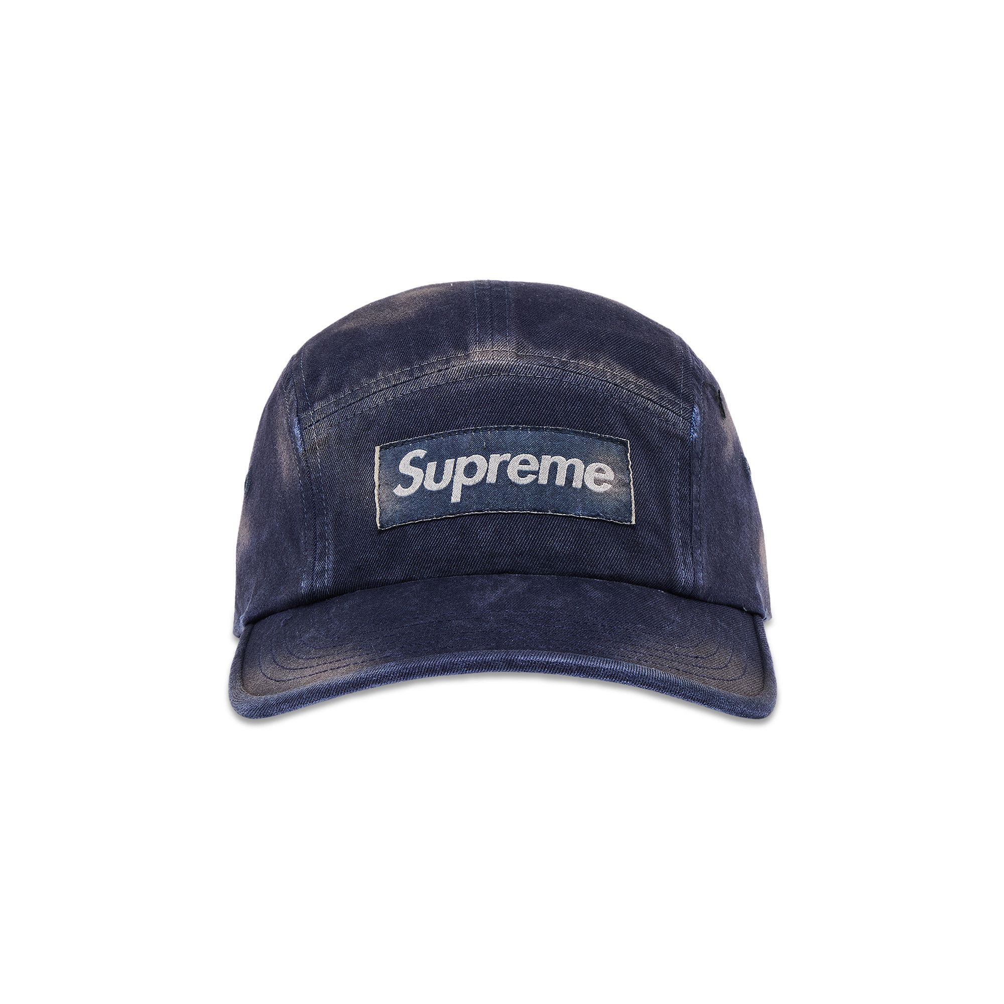 Buy Supreme Overdyed Camp Cap 'Navy' - FW25H83 NAVY | GOAT