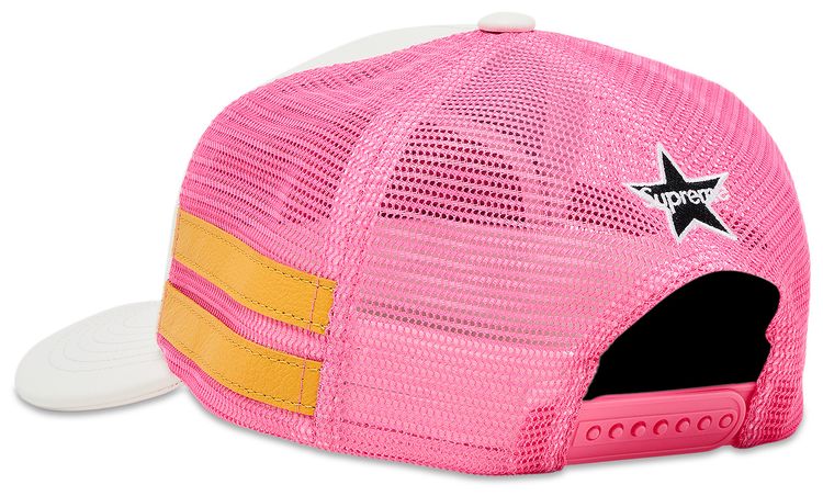 Supreme x Vanson Leathers Mesh Back 6 Panel White