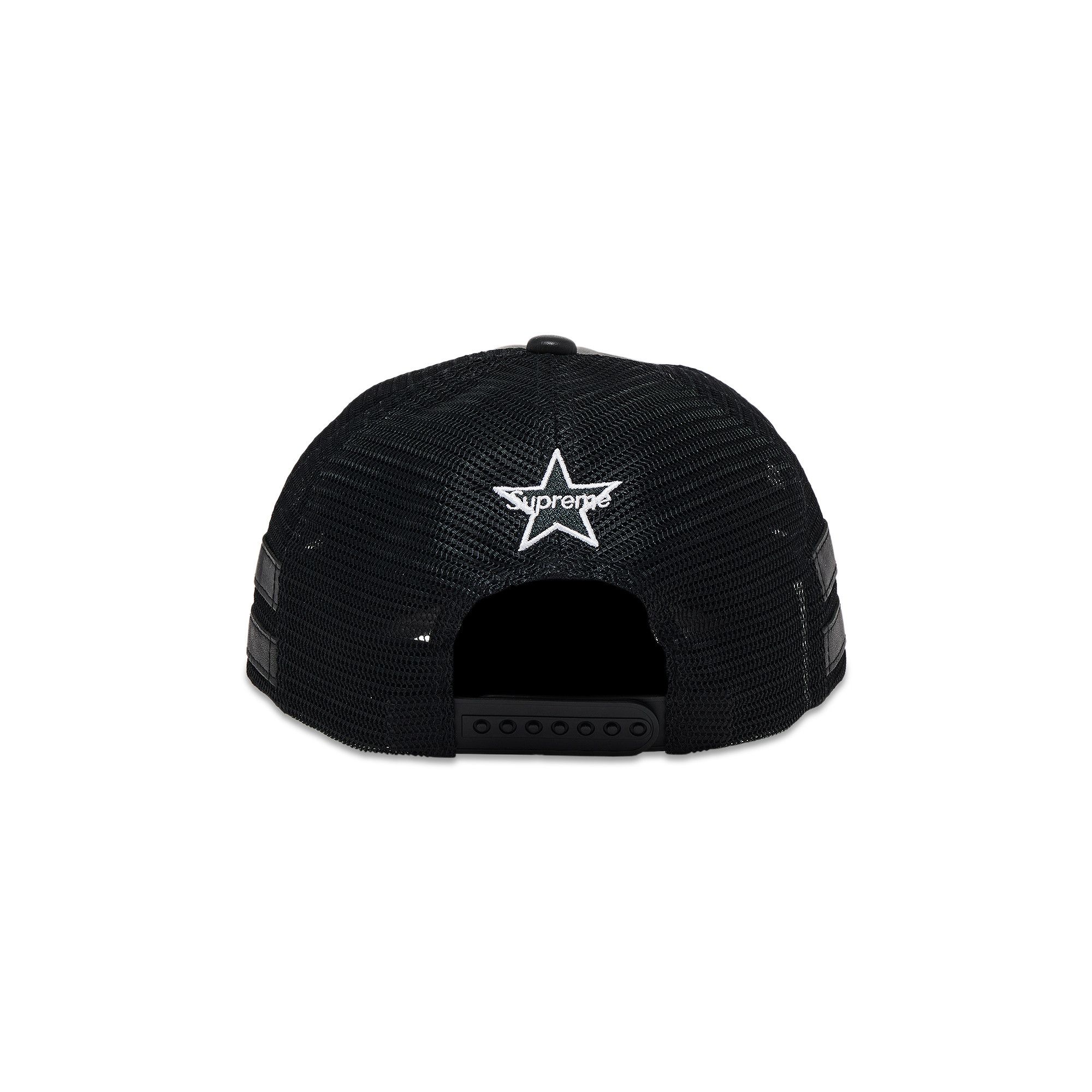 Supreme Vanson Leathers Mesh CAP　Black Supreme Hysteric Glamour Vanson Leathers Mesh Back 6-Panel