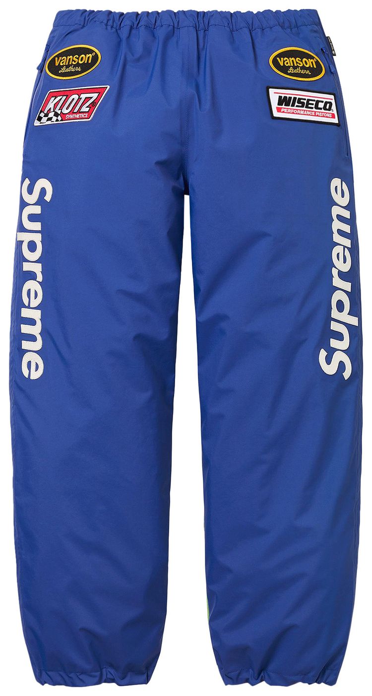 Supreme x Vanson Leathers GORE TEX Pant Royal