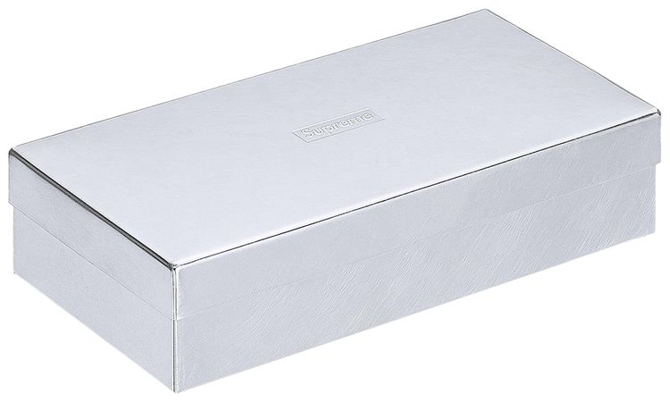Supreme x Syuro Tinplate Box Silver