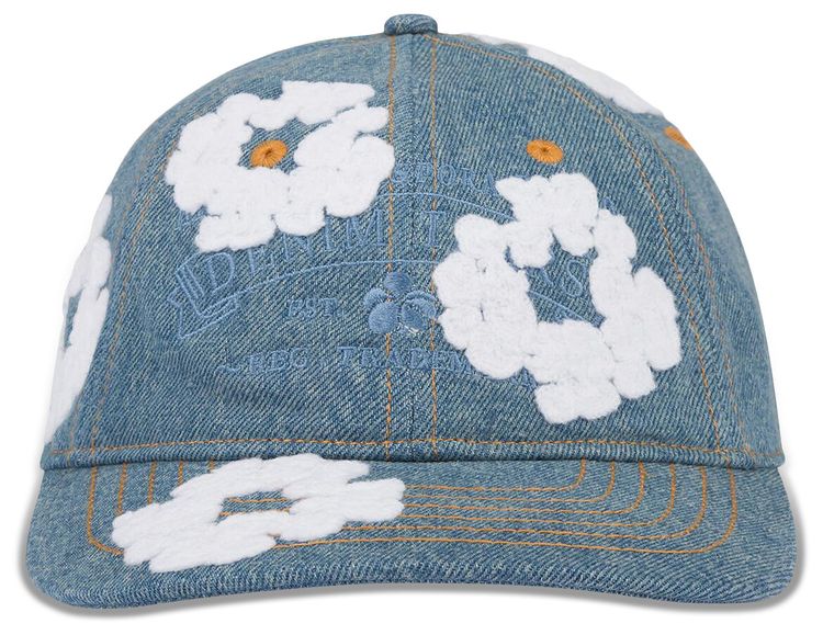 Denim Tears Denim Cotton Wreath Cap Light Wash