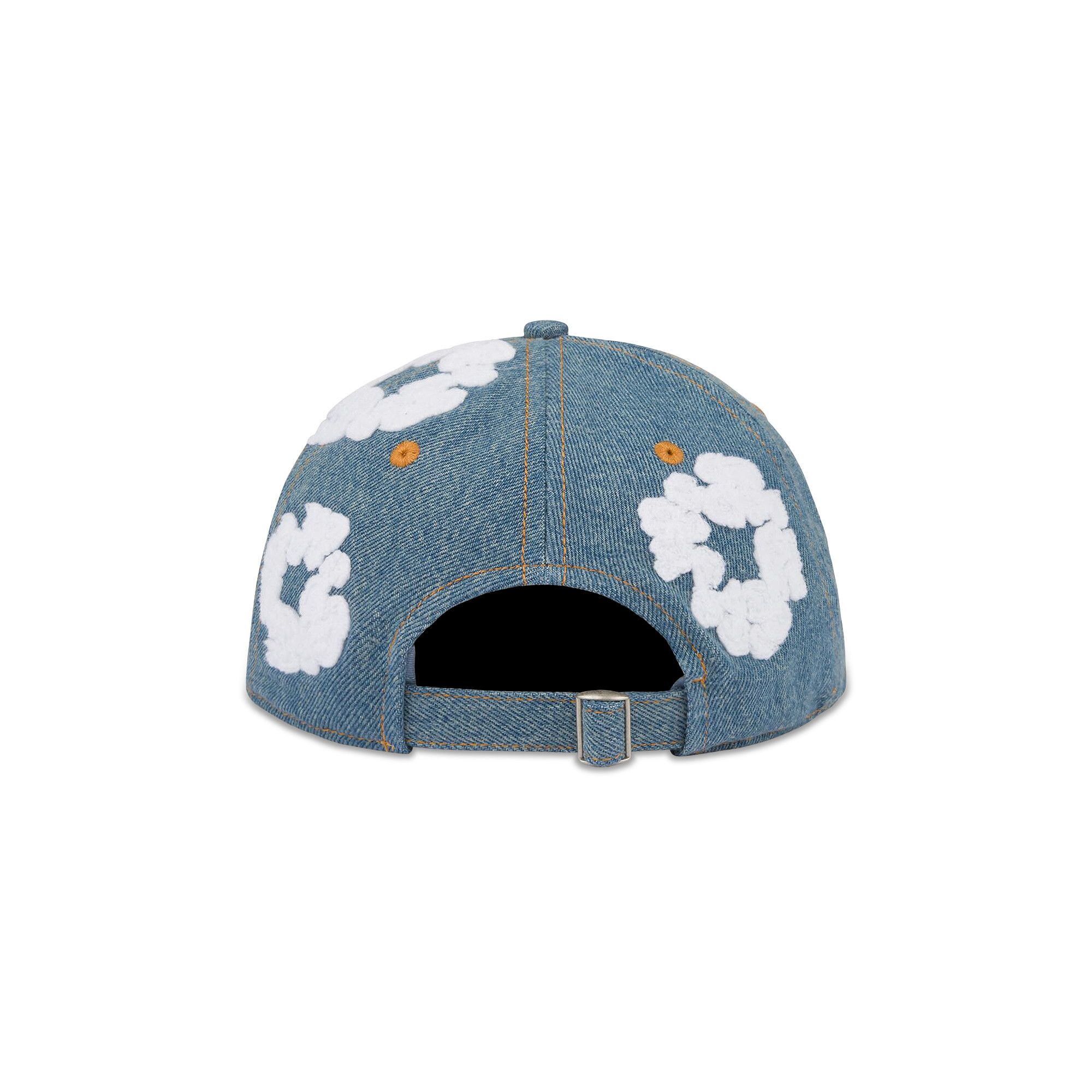 Buy Denim Tears Denim Cotton Wreath Cap 'Light Wash