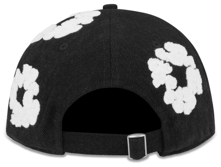 Denim Tears Denim Cotton Wreath Cap Black
