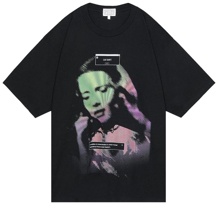 Cav Empt Universal Alienation Big T Shirt Black