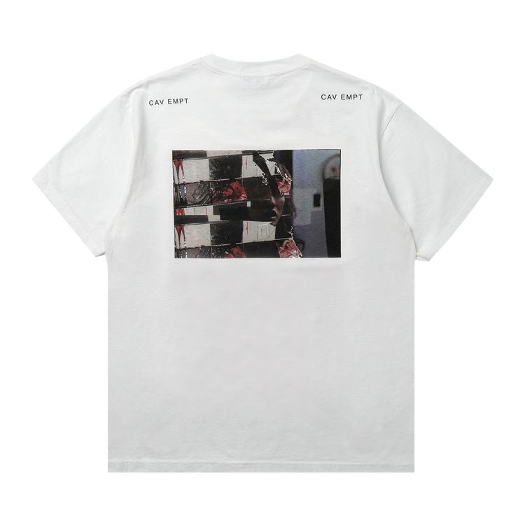 Cav Empt TH Blood Tile T Shirt White