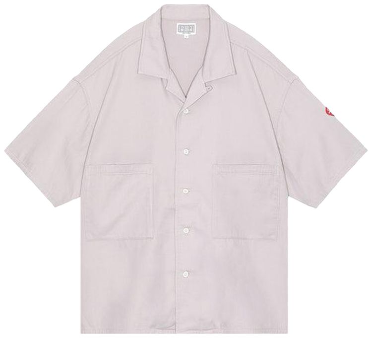 Cav Empt Soft CW Short Sleeve Open Shirt Grey