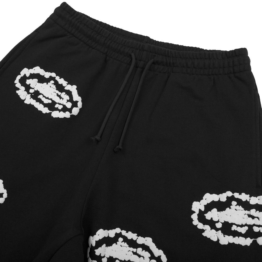 Buy Denim Tears x Corteiz Cotton Wreath Sweatpants 'Black' - 05650