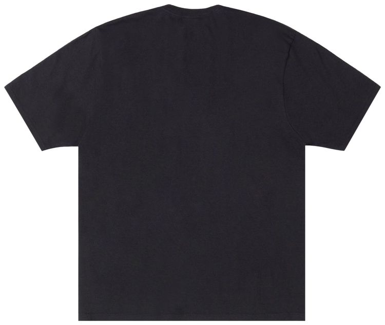Stussy Authentic Gear Tee Pigment Dyed Faded Black