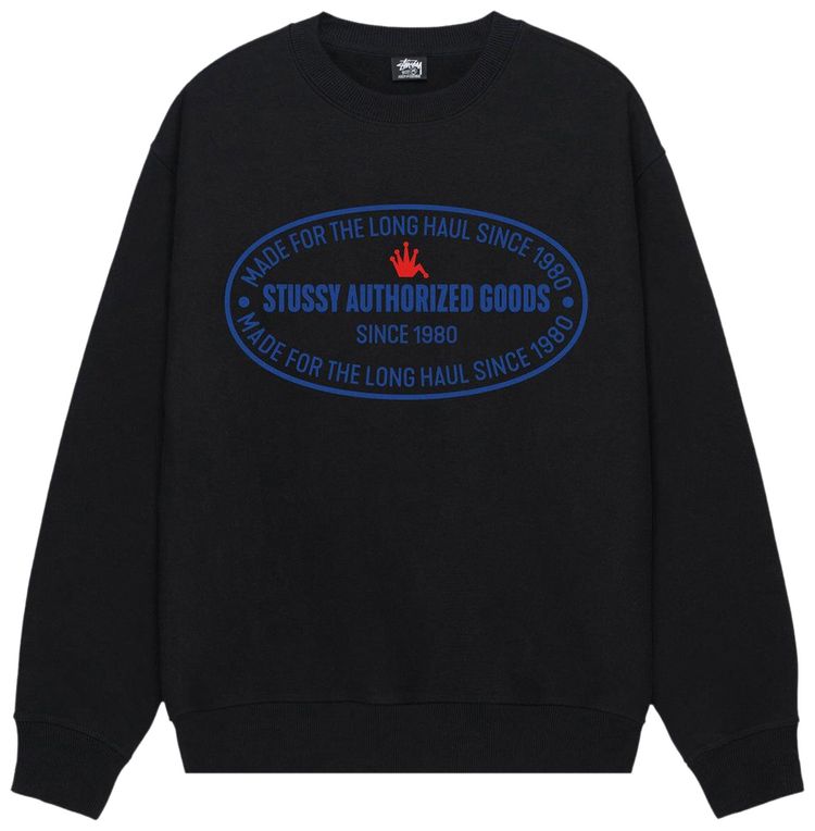 Stussy Authorized Crew Black