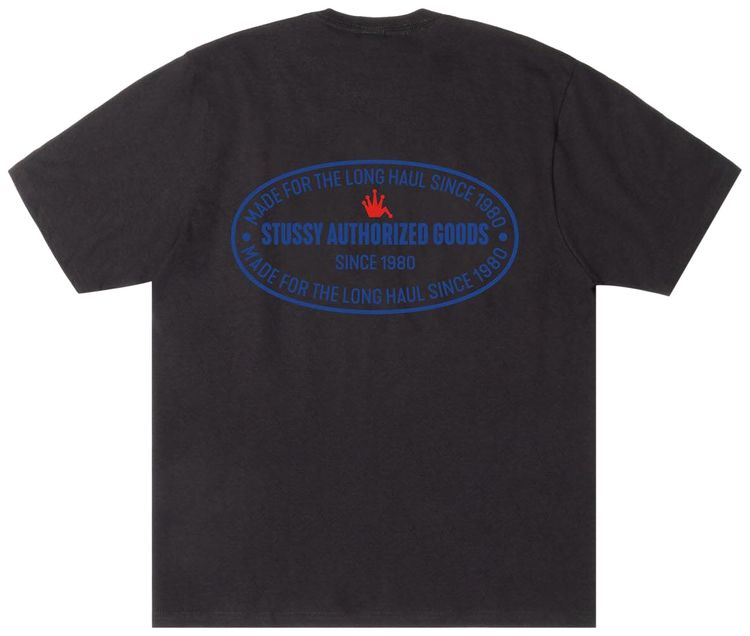 Stussy Authorized Tee Black