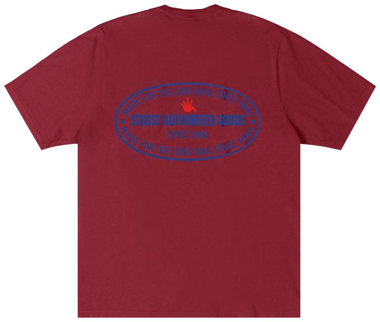 Stussy Authorized Tee Wine